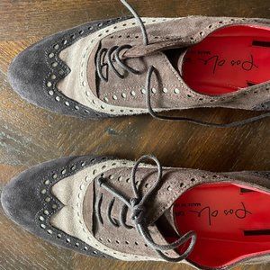 Posole Rouge Italian Shoes Size 38 (fits 7 1/2 womens) like new